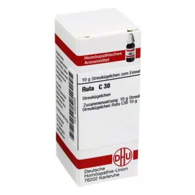 DHU Ruta C30 glóbulos, 10 g