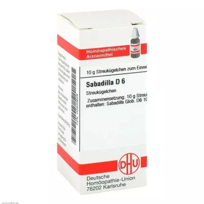 DHU Sabadilla D 6 glóbulos, 10 g