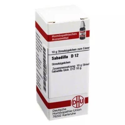 DHU Sabadilla D 12 glóbulos, 10 g