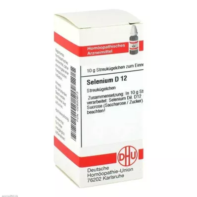 SELENIUM D 12 glóbulos, 10 g
