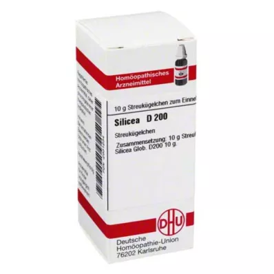 DHU Silicea D 200 glóbulos, 10 g