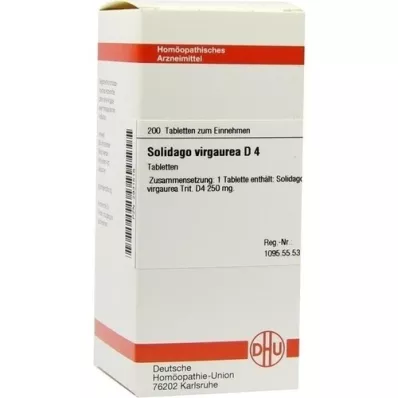 SOLIDAGO VIRGAUREA D 4 pastillas, 200 uds