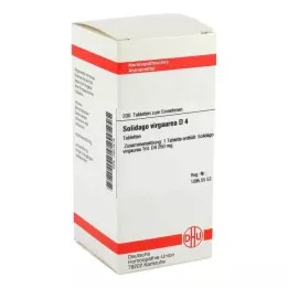 SOLIDAGO VIRGAUREA D 4 pastillas, 200 uds