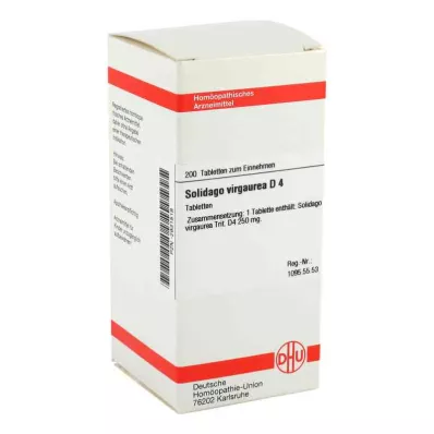 Tabletas Solidago Virgaurea D4 (200 piezas) Tabletas Solidago Virgaurea D4 (200 piezas)