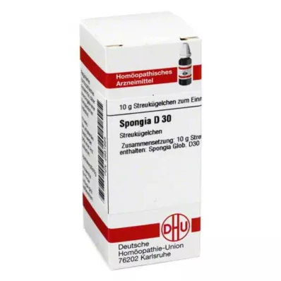 SPONGIA D 30 glóbulos, 10 g