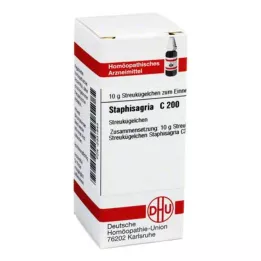 STAPHISAGRIA C 200 glóbulos, 10 g