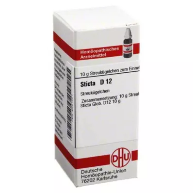 STICTA D 12 glóbulos, 10 g STICTA D 12 glóbulos, 10 g