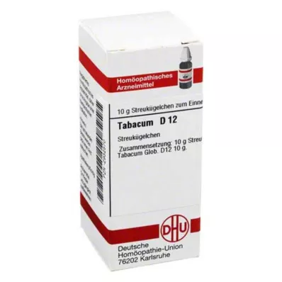 DHU Tabacum D 12 glóbulos, 10 g