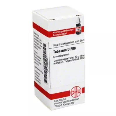 DHU Tabacum D 200 glóbulos, 10 g