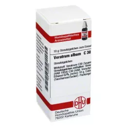 VERATRUM ALBUM C 30 glóbulos, 10 g