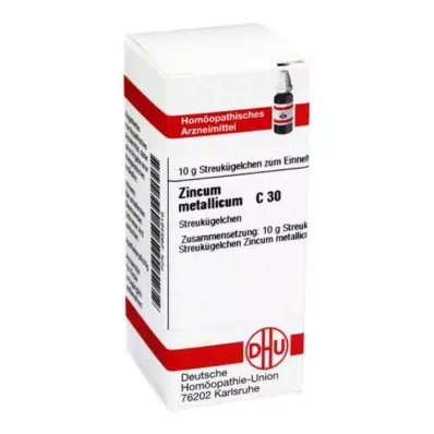 ZINCUM METALLICUM C 30 glóbulos, 10 g ZINCUM METALLICUM C 30 glóbulos, 10 g