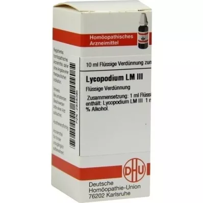 LYCOPODIUM LM III Dilución, 10 ml