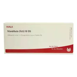 MANDIBULA feti GL D 5 ampollas, 10X1 ml