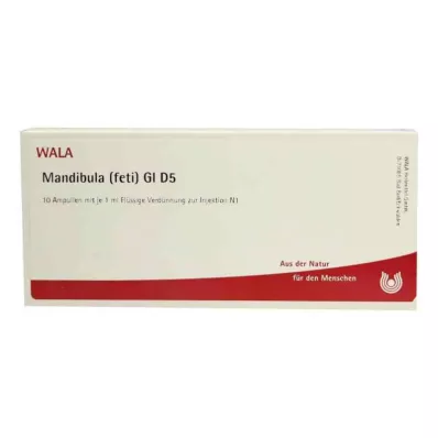 Mandibula Feti Gl D5 ampollas (10x1 ml) Mandibula Feti Gl D5 ampollas (10x1 ml)