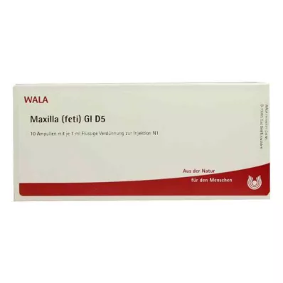 MAXILLA feti GL D 5 ampollas, 10X1 ml MAXILLA feti GL D 5 ampollas, 10X1 ml