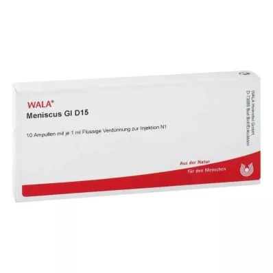 MENISCUS GL D 15 Ampollas, 10X1 ml