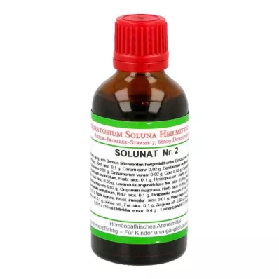 SOLUNAT No.2 gotas, 50 ml