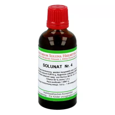 SOLUNAT No.4 gotas, 50 ml SOLUNAT No.4 gotas, 50 ml