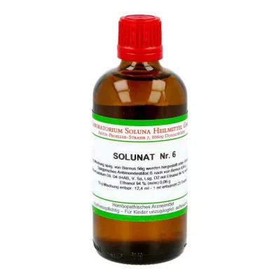 SOLUNAT No.6 gotas, 100 ml