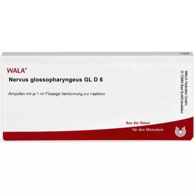 NERVUS GLOSSOPHARYNGEUS GL D 6 Ampollas, 10X1 ml NERVUS GLOSSOPHARYNGEUS GL D 6 Ampollas, 10X1 ml