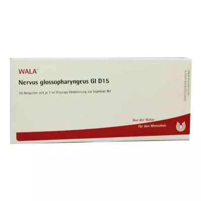 NERVUS GLOSSOPHARYNGEUS GL D 15 Ampollas, 10X1 ml NERVUS GLOSSOPHARYNGEUS GL D 15 Ampollas, 10X1 ml