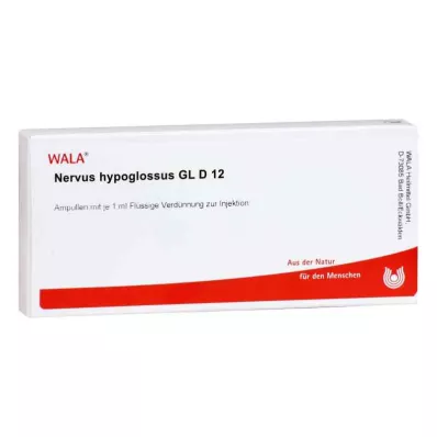 NERVUS HYPOGLOSSUS GL D 12 Ampollas, 10X1 ml