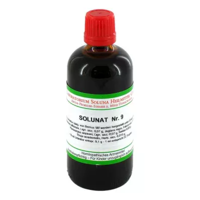 SOLUNAT No.9 gotas, 100 ml