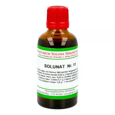 Solunat número 11 gotas (50 ml) Solunat número 11 gotas (50 ml)