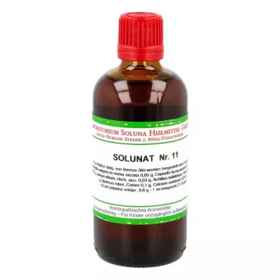 SOLUNAT No.11 gotas, 100 ml