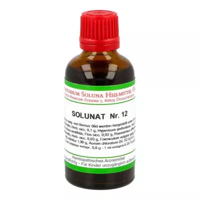 SOLUNAT No.12 gotas, 50 ml