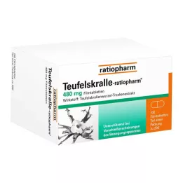 TEUFELSKRALLE-RATIOPHARM Comprimidos recubiertos, 100 unidades