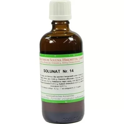 SOLUNAT No.14 gotas, 100 ml