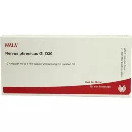 NERVUS PHRENICUS GL D 30 Ampollas, 10X1 ml
