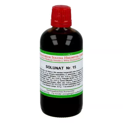Solunat número 15 gotas (100 ml) Solunat número 15 gotas (100 ml)