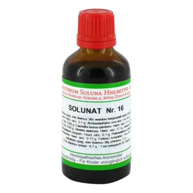 SOLUNAT No.16 gotas, 50 ml