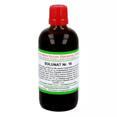 SOLUNAT No.16 gotas, 100 ml