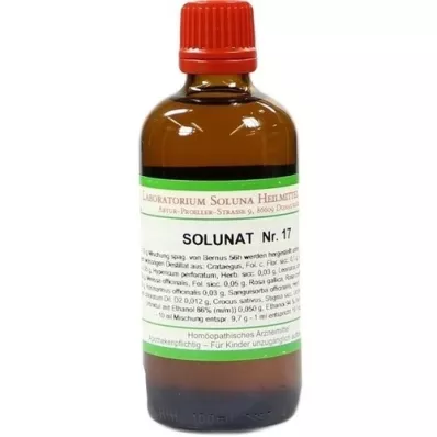 SOLUNAT No.17 gotas, 100 ml