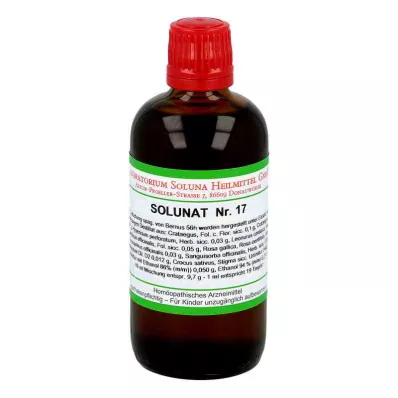 SOLUNAT No.17 gotas, 100 ml