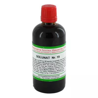 Solunat número 19 gotas (100 ml)