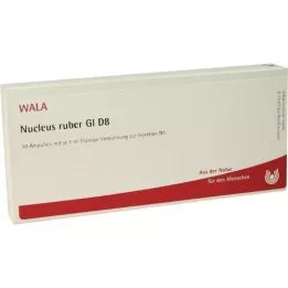 NUCLEUS ruber GL D 8 Ampollas, 10X1 ml