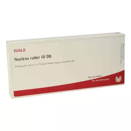 NUCLEUS ruber GL D 8 Ampollas, 10X1 ml