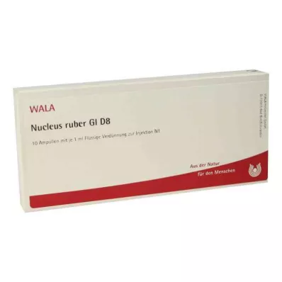 NUCLEUS ruber GL D 8 Ampollas, 10X1 ml NUCLEUS ruber GL D 8 Ampollas, 10X1 ml