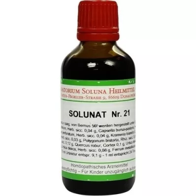 SOLUNAT No.21 gotas, 50 ml