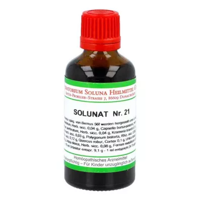 SOLUNAT No.21 gotas, 50 ml