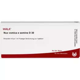 NUX VOMICA E semine D 30 Ampollas, 10X1 ml