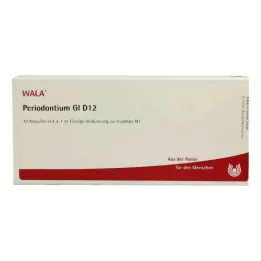PERIODONTIUM GL D 12 Ampollas, 10X1 ml
