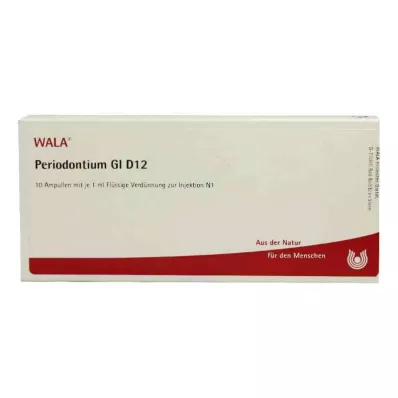 PERIODONTIUM GL D 12 Ampollas, 10X1 ml