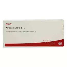 PERIODONTIUM GL D 15 Ampollas, 10X1 ml