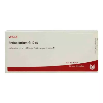 PERIODONTIUM GL D 15 Ampollas, 10X1 ml PERIODONTIUM GL D 15 Ampollas, 10X1 ml