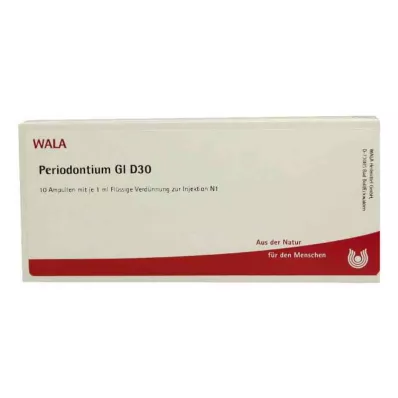PERIODONTIUM GL D 30 Ampollas, 10X1 ml